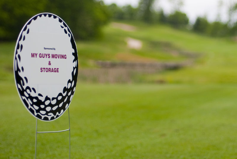 MG Moving - golf sponsor